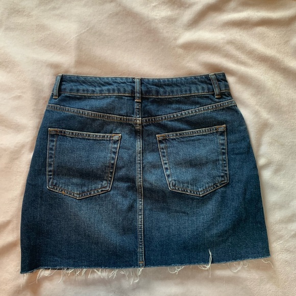 TOPSHOP MOTO DENIM SKIRT - Picture 5 of 7
